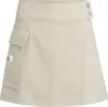 Calvin Klein FLANNEL WRAP SKIRT Kadın Krem Etek