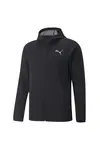 Puma Evostripe Warm Full-Zip Hoodie Siyah Erkek Fermuarlı Hoodie