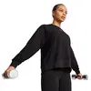 Puma W CLOUDSPUN FASHION MIDLAYER Siyah Kadın Sweatshirt