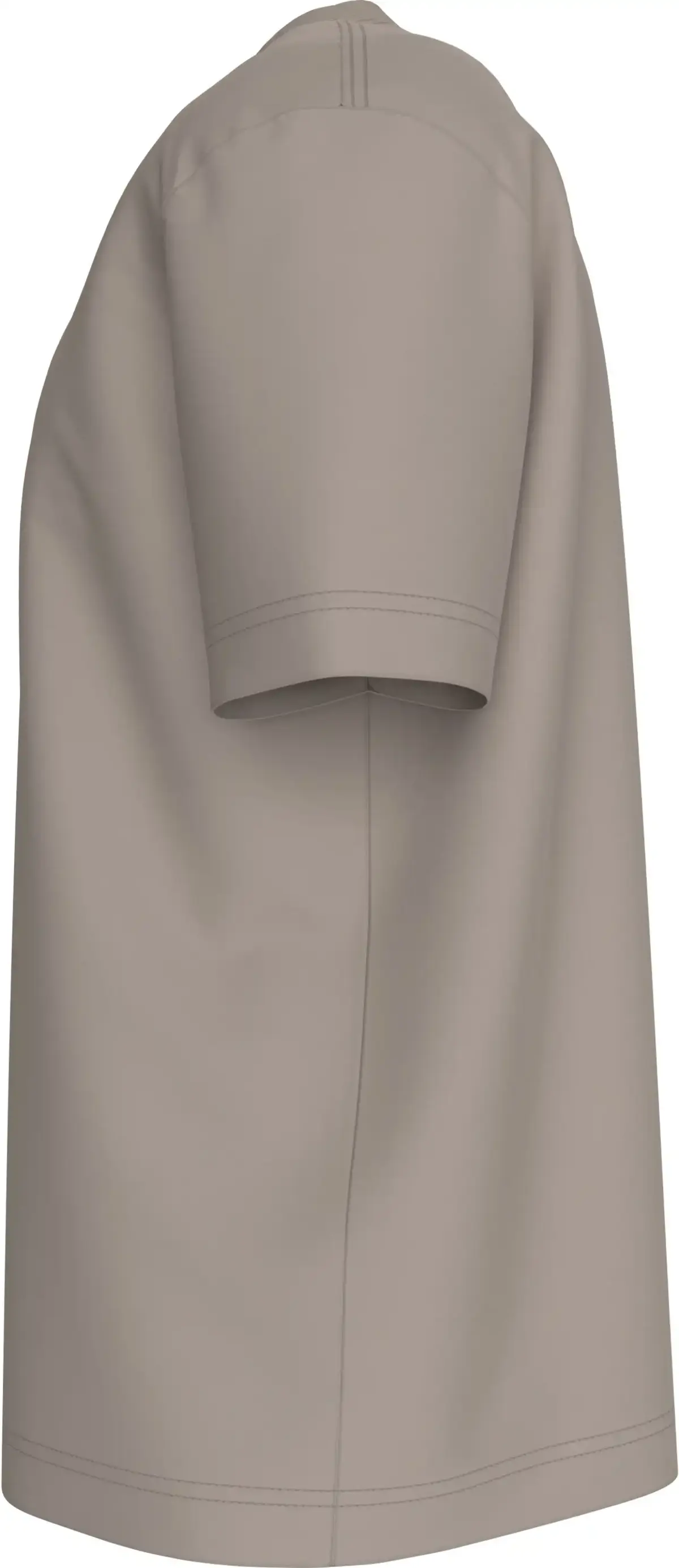 Calvin Klein TEXTURED MONOLOGO TE Erkek Kahverengi T-Shirt