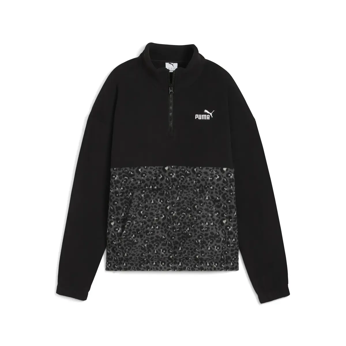 Puma ESS GRAPHIC Animal Crew Siyah Kadın Sweatshirt