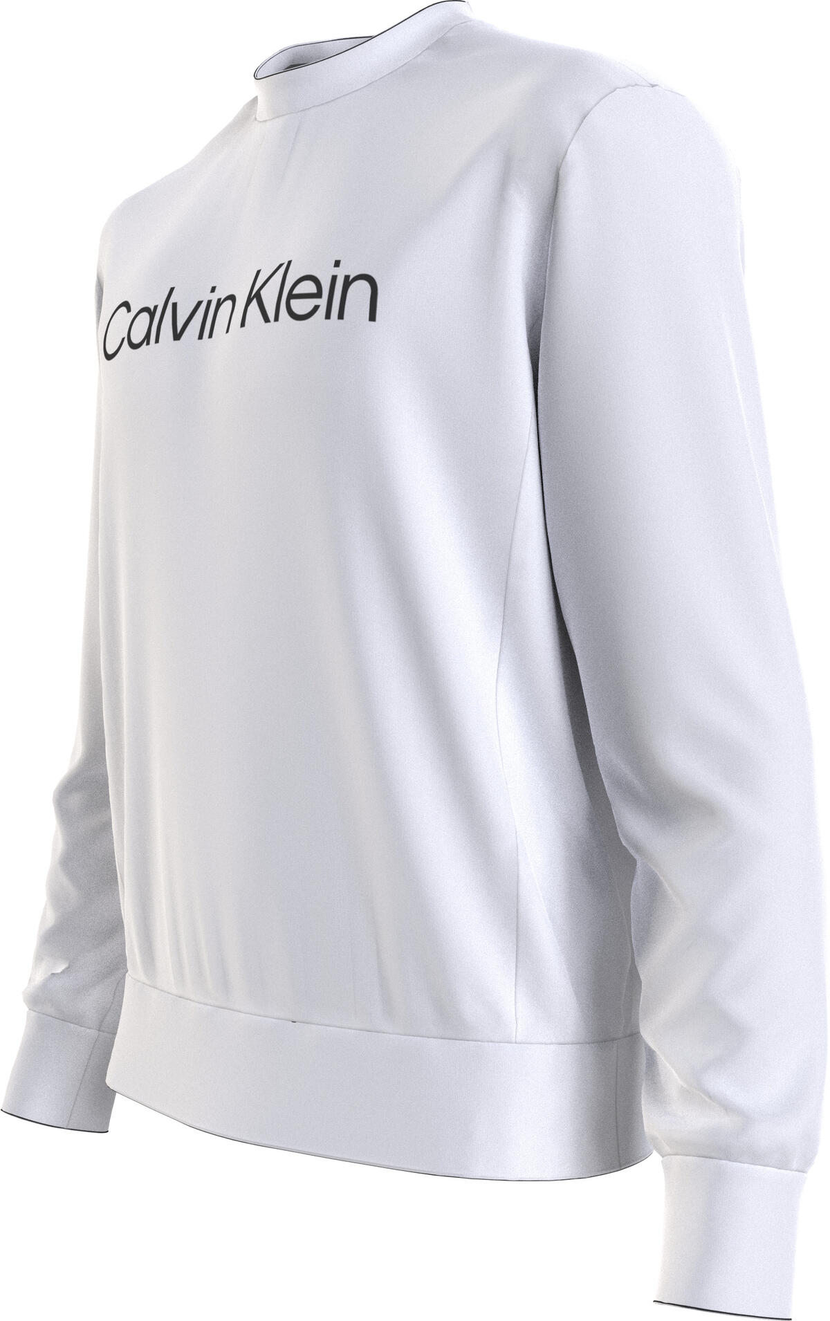 Calvin Klein HERO LOGO COMFORT SW Erkek Beyaz Sweatshirt