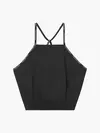 Calvin Klein REPEAT LOGO SLEEVELE Kadın Siyah T-Shirt