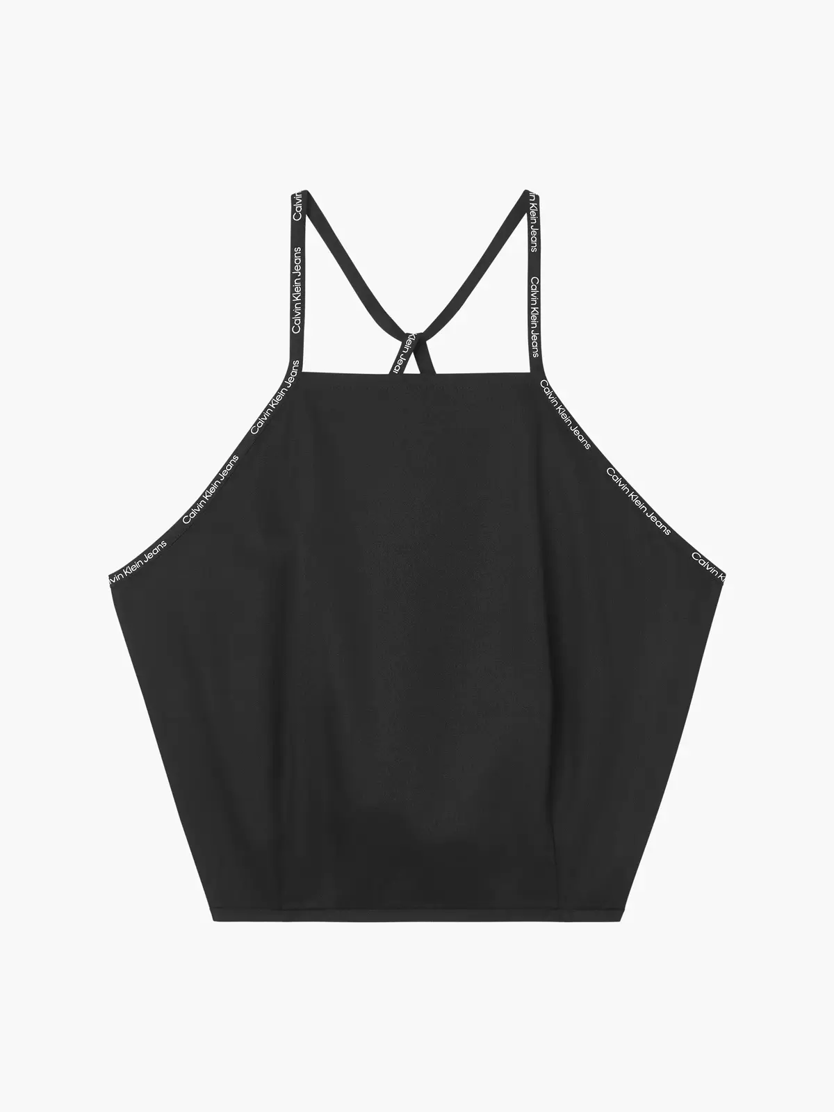 Calvin Klein REPEAT LOGO SLEEVELE Kadın Siyah T-Shirt
