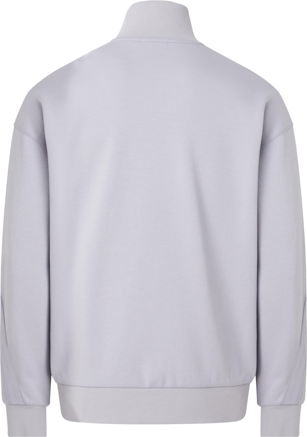 Calvin Klein LOGO TAPE INTERLOCK Erkek Gri Sweatshirt