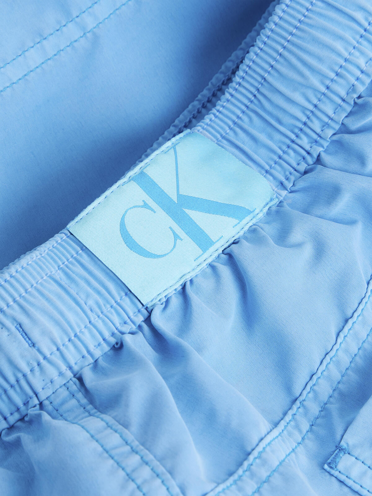 Calvin Klein MEDIUM DRAWSTRING Erkek Mavi Deniz Şortu