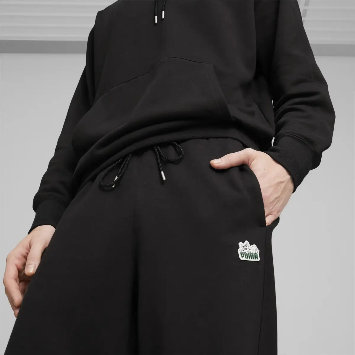 Puma T7 FTF Super Puma Sweatpants Siyah Erkek Eşofman Altı