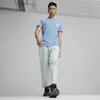 Puma T7 ICONIC Tee Mavi Erkek T-Shirt