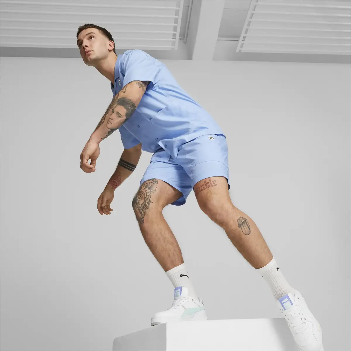 Puma CA Pro Glitch Pastel Beyaz Kadın Günlük Spor Ayakkabı