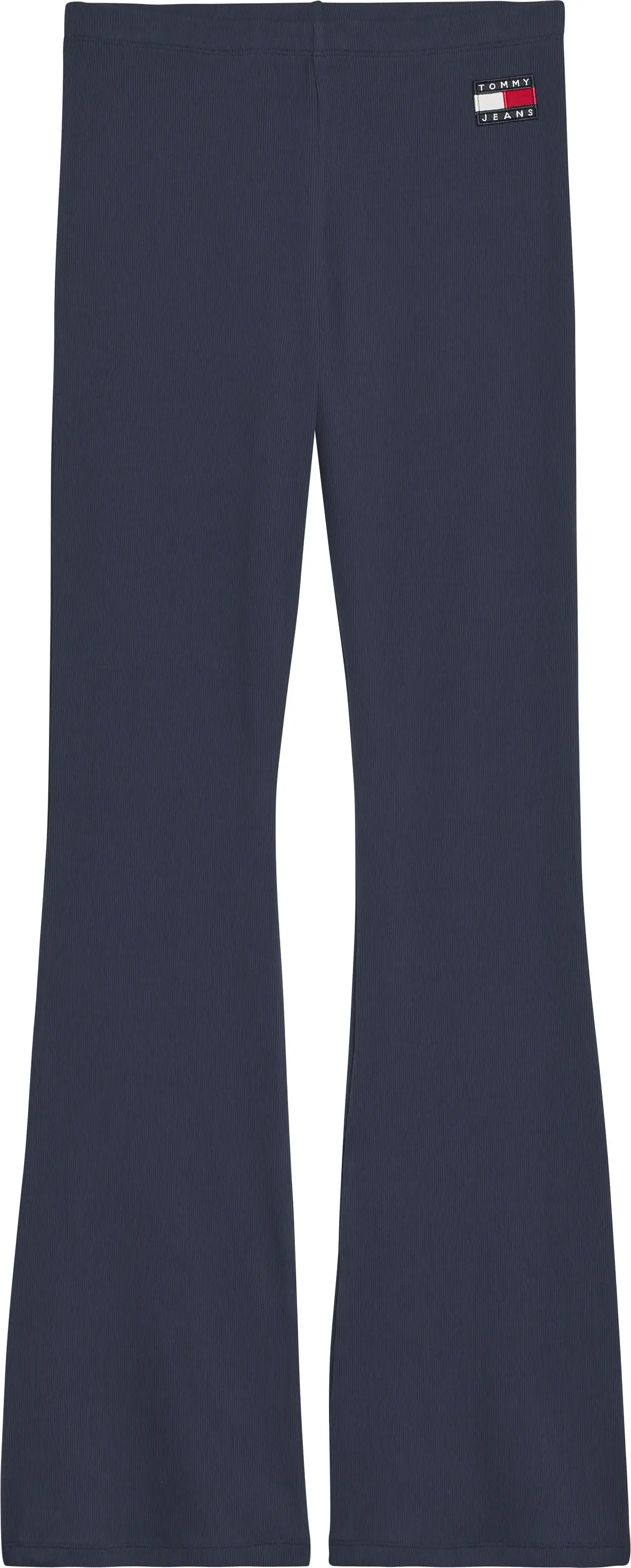 Tommy Hilfiger TJW RIB BADGE FLARE Kadın Antrasit Tayt