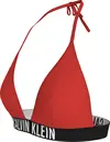 Calvin Klein TRIANGLE-RP, XM8 Kırmızı Kadın Bikini Üstü