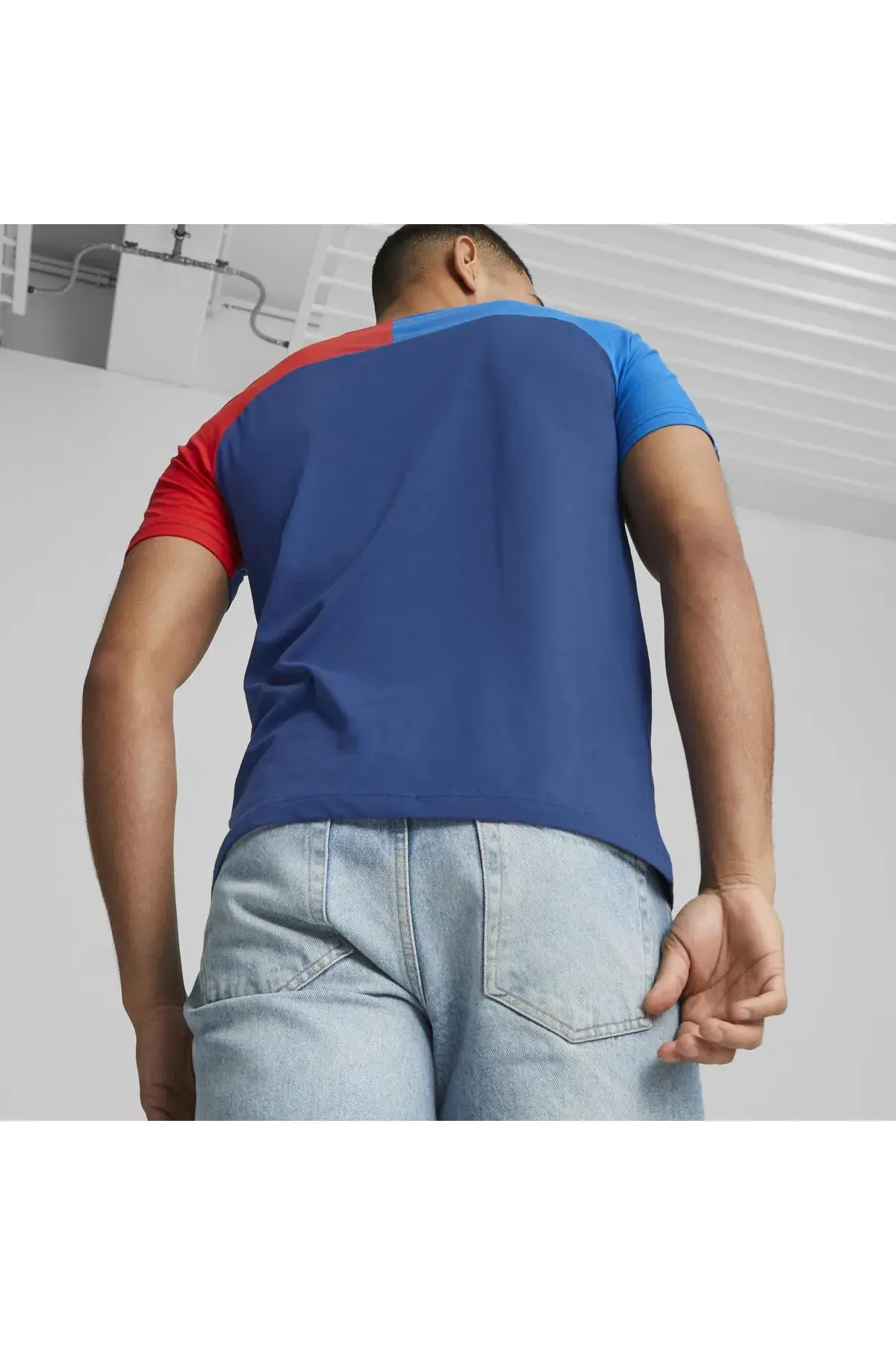 Puma BMW MMS MT7 Tee Mavi Erkek T-Shirt