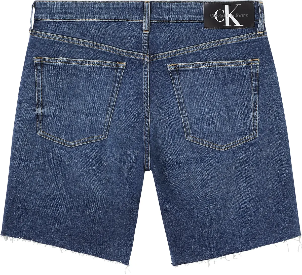 Calvin Klein MID-THIGH SHORT Erkek Mavi Kot Şort