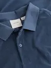 Calvin Klein TOWELLING POLO, D0D Mavi Erkek T-Shirt & Polo