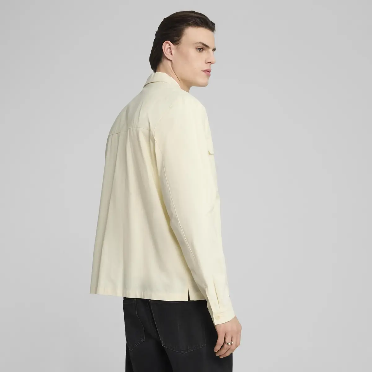 PUMA MMQ Ripstop Overshirt Bej Erkek Ceket