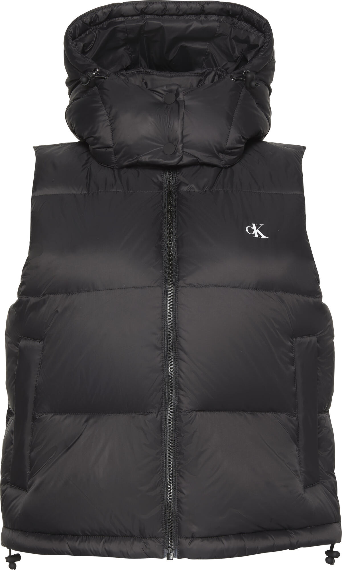 Calvin Klein ESSENTIAL MIDWEIGHT PUFFER VEST Siyah Kadın Yelek