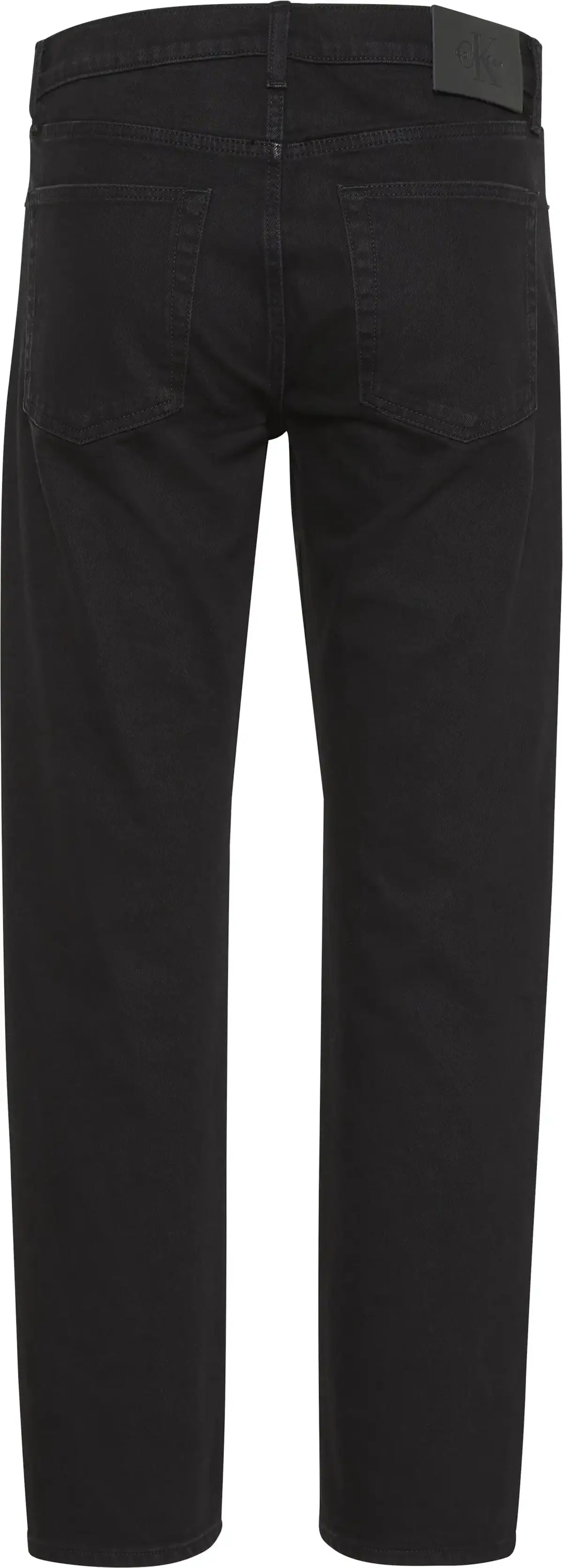 Calvin Klein SLIM STRAIGHT JAGUAR BLACK JEAN Erkek Siyah Kot Pantolon