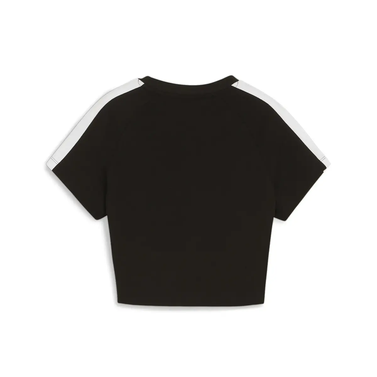Puma ICONIC T7 Baby Tee Siyah Kadın T-Shirt