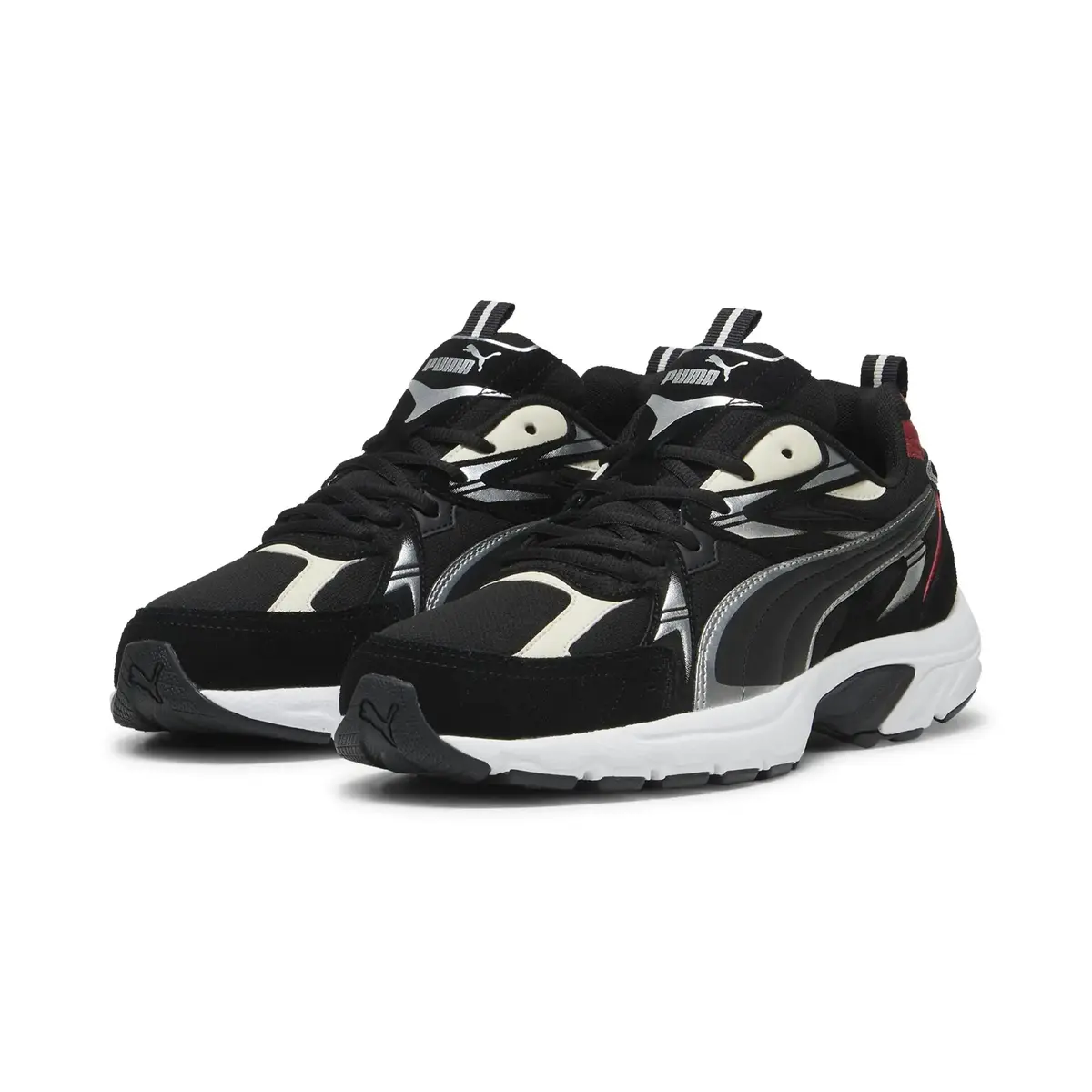 Puma Milenio Tech Suede Siyah Unisex Günlük Spor Ayakkabı