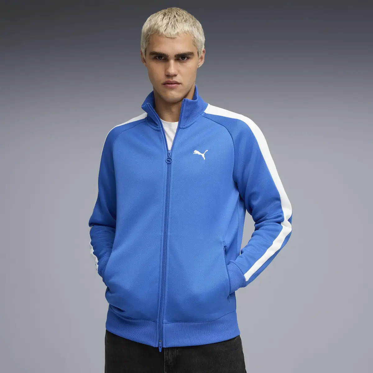 Puma T7 ALWAYS ON Track Jacket Mavi Erkek Ceket