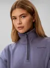 Calvin Klein BRUSHED FRENCH TERRY, C53 Mor Kadın Sweatshirt