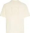 Calvin Klein SS RLXD PREMIUM INTERLOCK EMBLEM Erkek Sarı T-Shirt