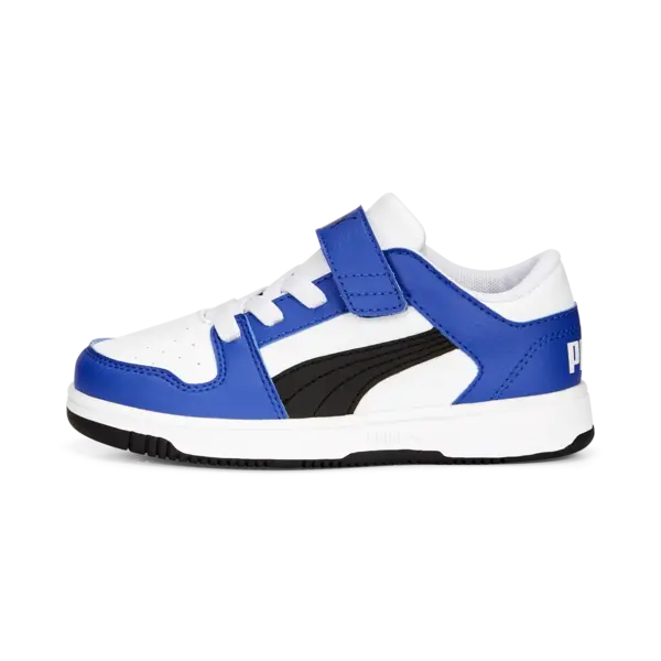 Puma Pm Rebound Layup Lo SL V PS Mavi Erkek Çocuk Spor Ayakkabı