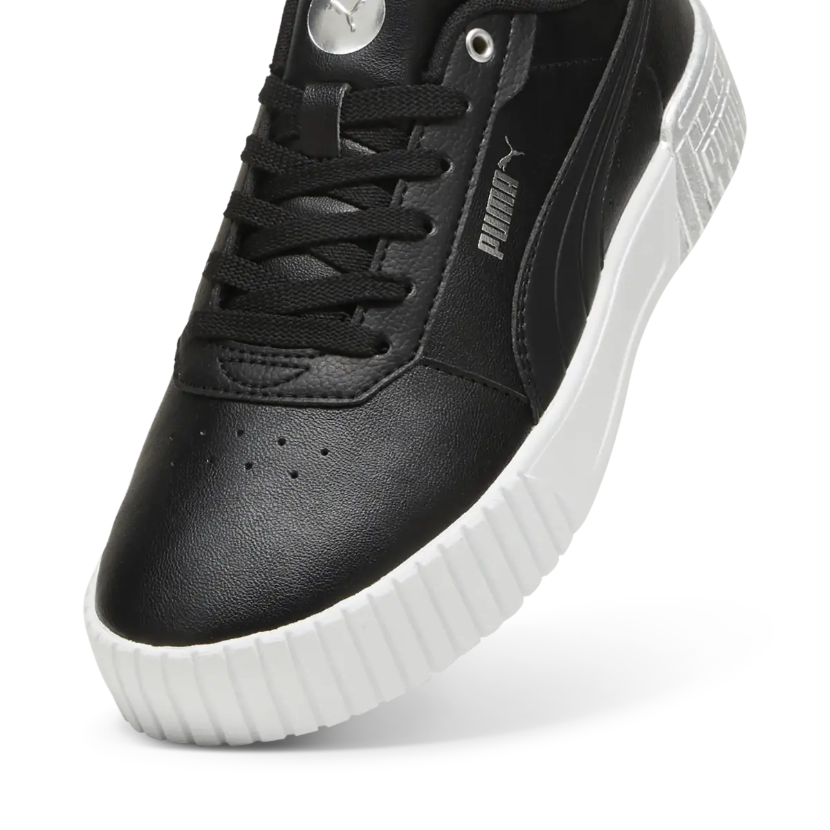 Puma Carina 2.0 Metallic Dream Siyah Kadın Günlük Spor Ayakkabı