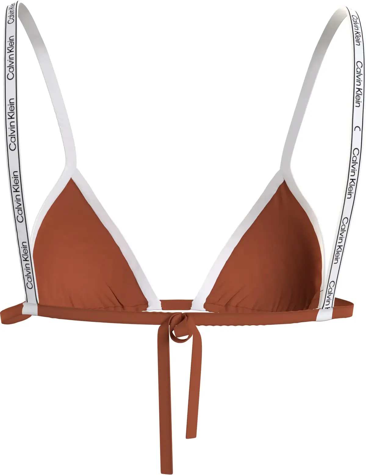 Calvin Klein TRIANGLE-RP Kadın Kahverengi Bikini Üstü