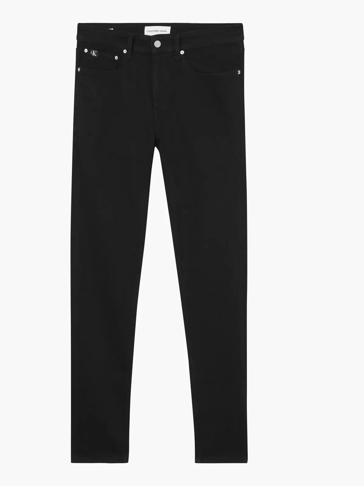 Calvin Klein SKINNY Erkek Siyah Kot Pantolon