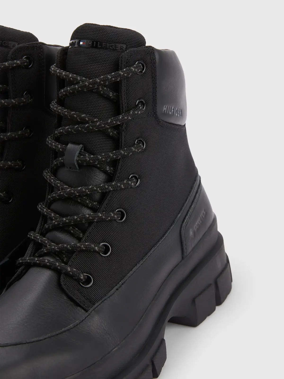 Tommy Hilfiger HILFIGER GORE TEX HY Erkek Siyah Bot