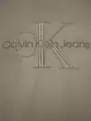 Calvin Klein SS HI LOW EMB 16S JE, PAH Bej Erkek T-Shirt & Polo