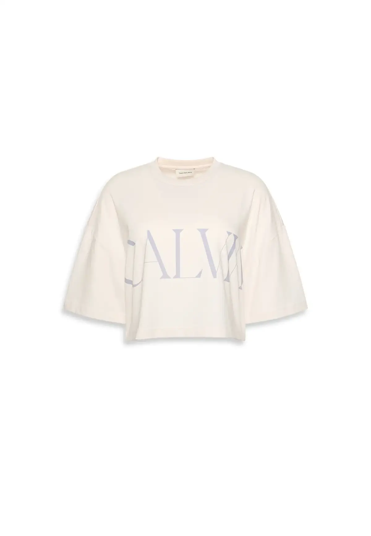 Calvin Klein SS CROP, Pembe Kadın Crop Tişört