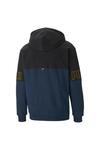 Puma Power Winterized Full-Zip Hoodie Mavi Erkek Fermuarlı Polar Sweatshirt