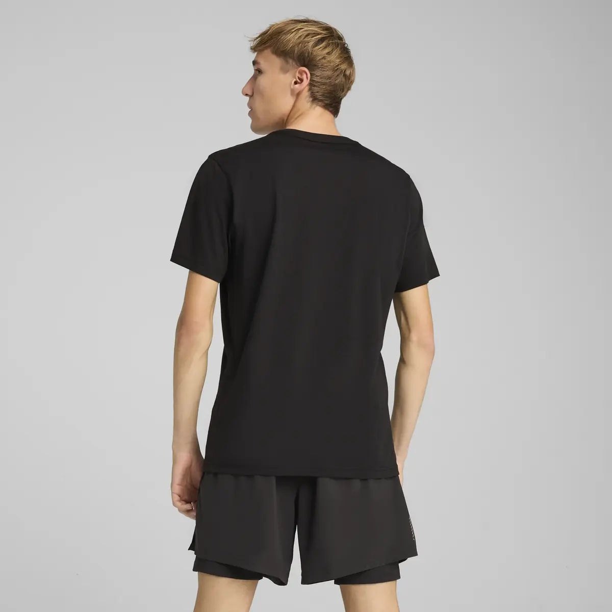 Puma GRAPHICS SEASONS UNISEX TEE Siyah Erkek T-Shirt & Polo