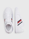 Tommy Hilfiger CORPORATE CUP LEATHE Erkek Beyaz Günlük Spor Ayakkabı