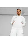 Puma BMW MMS MT7 Track Jacket Erkek Beyaz Fermuarlı Sweatshirt
