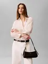 Calvin Klein SMALL SHOULDER Siyah Omuz Çantası