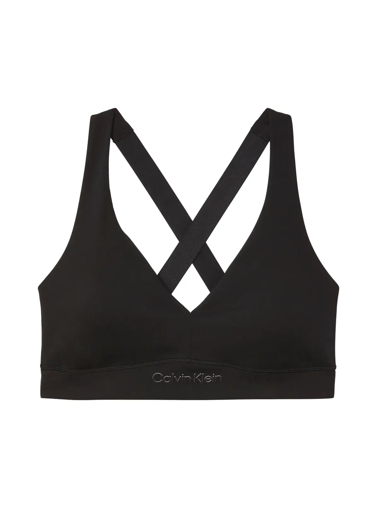 Calvin Klein SOFT SPORT MEDIUM SU, UB1 Siyah Kadın Sporcu Sütyeni
