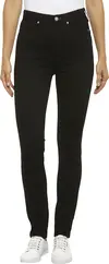 Calvin Klein CKJ 010 HIGH RISE SK Kadın Siyah Kot Pantolon