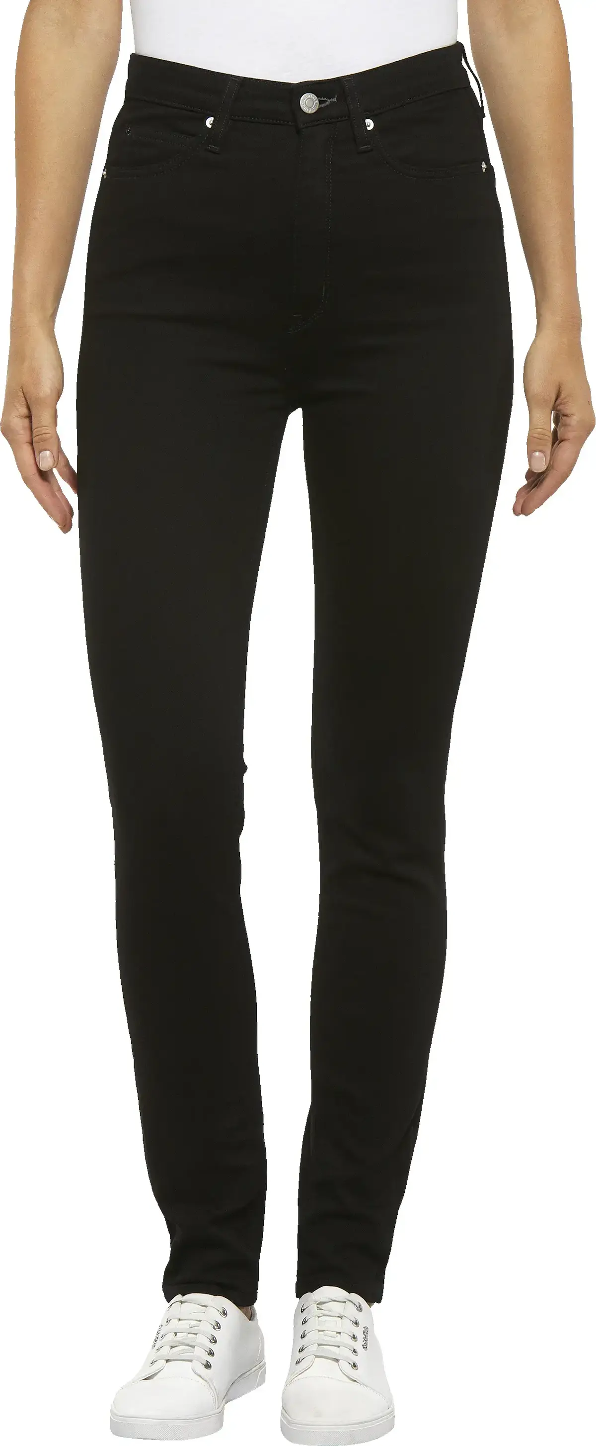 Calvin Klein CKJ 010 HIGH RISE SK Kadın Siyah Kot Pantolon