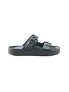 Calvin Klein ERGON EVA DOUBLE BAR Koyu Gri Erkek Terlik