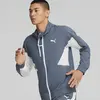 Puma Fıt Woven Jacket Gri Erkek Fermuarlı Spor Ceketi