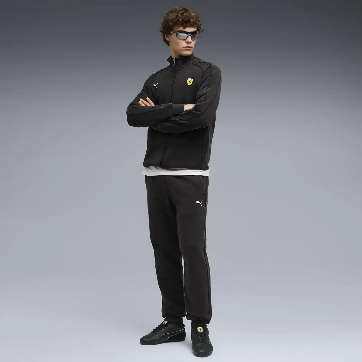 Puma Ferrari T7 Pants Siyah Erkek Eşofman Altı