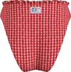 Tommy Hilfiger HIGH LEG CHEEKY BIKI Kadın Kırmızı Bikini Altı