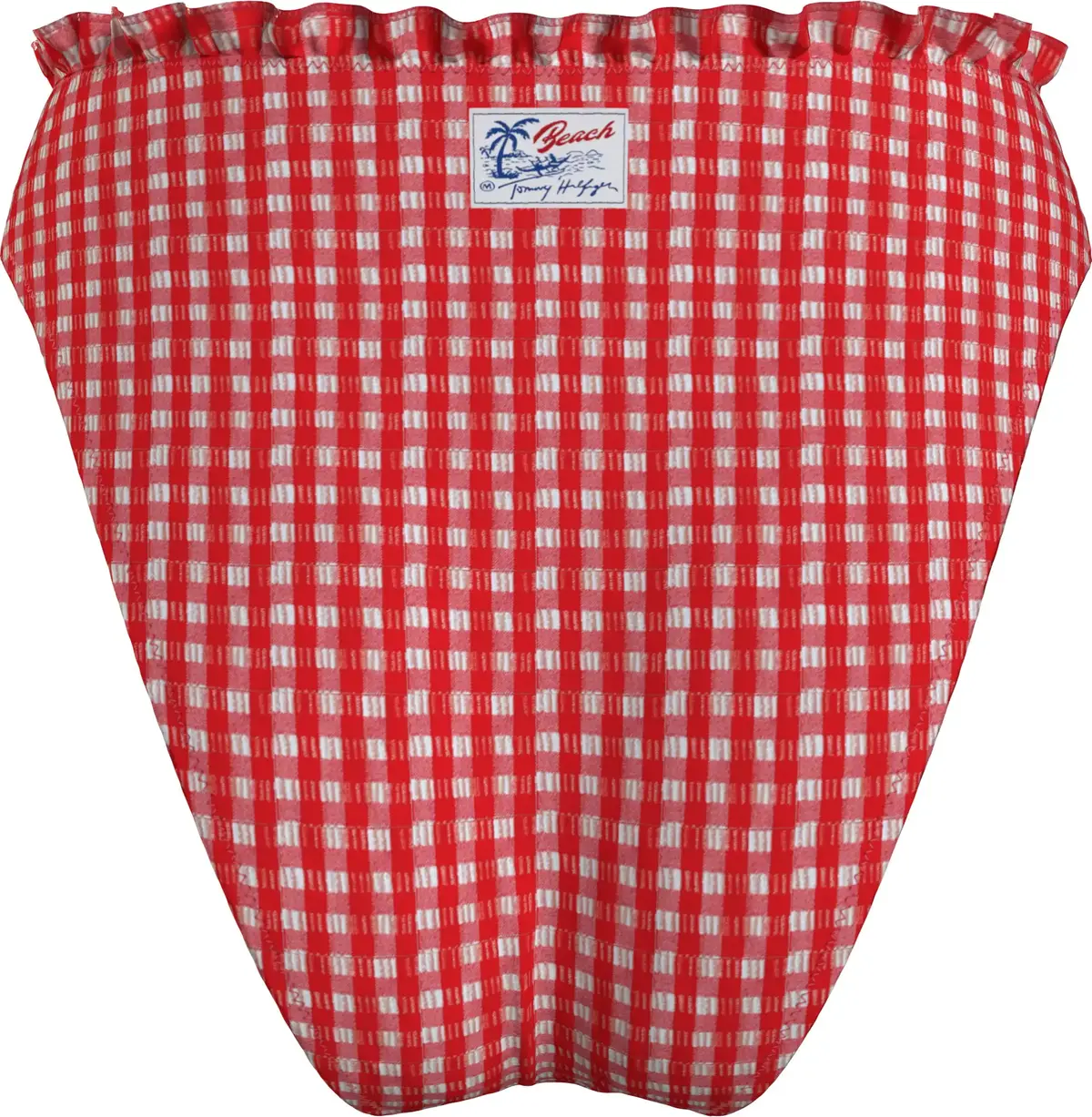 Tommy Hilfiger HIGH LEG CHEEKY BIKI Kadın Kırmızı Bikini Altı