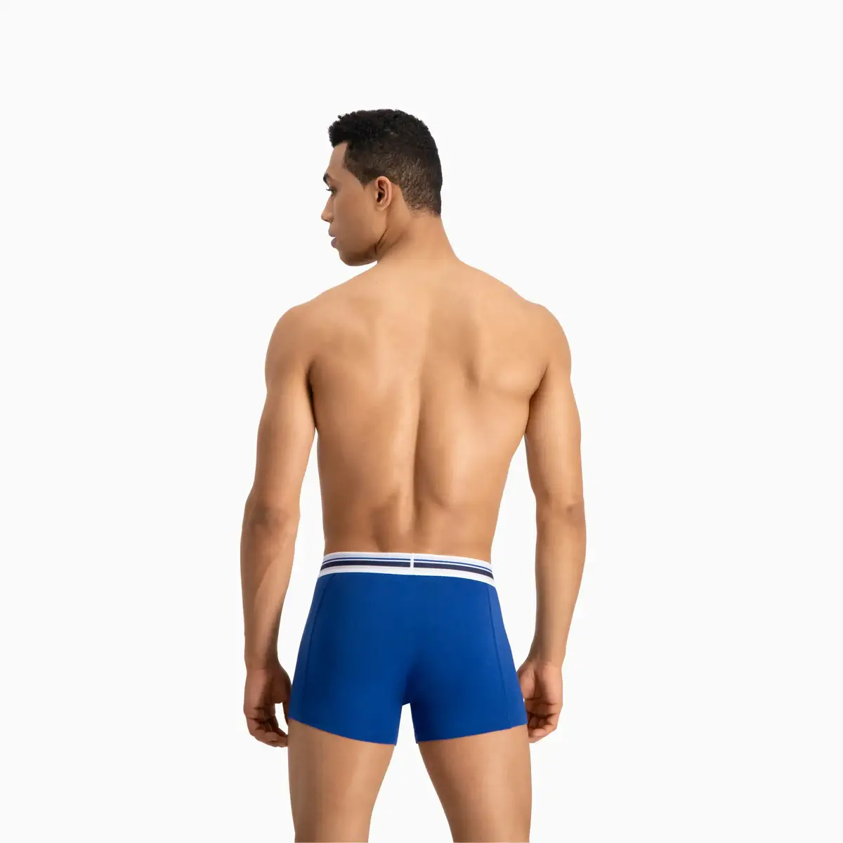 PUMA PLACED LOGO BOXER Erkek Mavi 2li Boxer