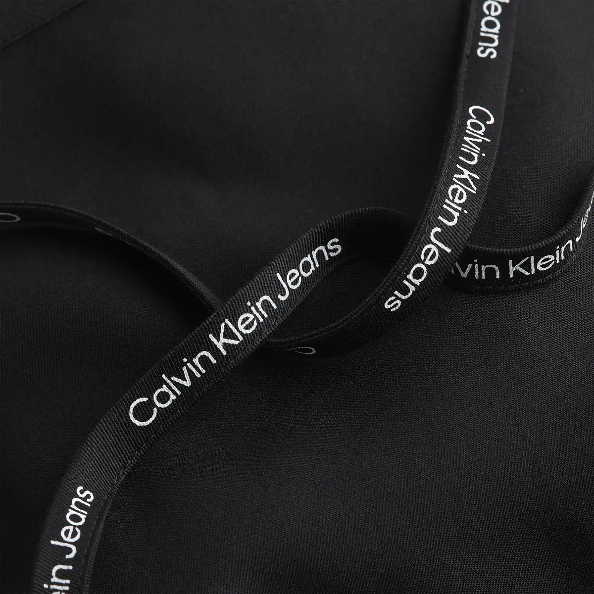 Calvin Klein REPEAT LOGO SLEEVELE Kadın Siyah T-Shirt