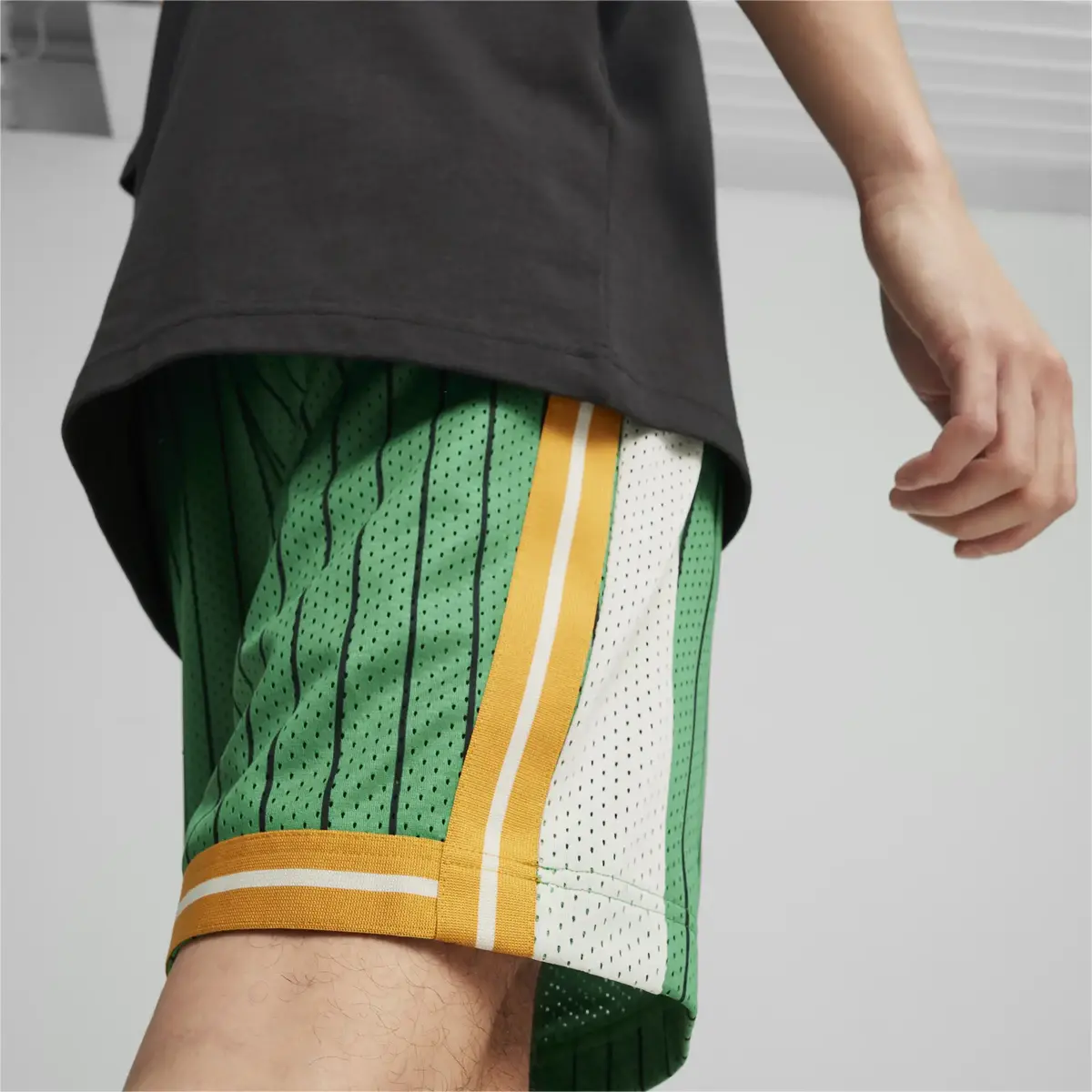 Puma T7 Mesh Shorts Yeşil Erkek Şort