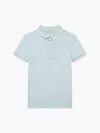 Calvin Klein MONOGRAM TIPPING FIT Erkek Mavi Polo T-Shirt
